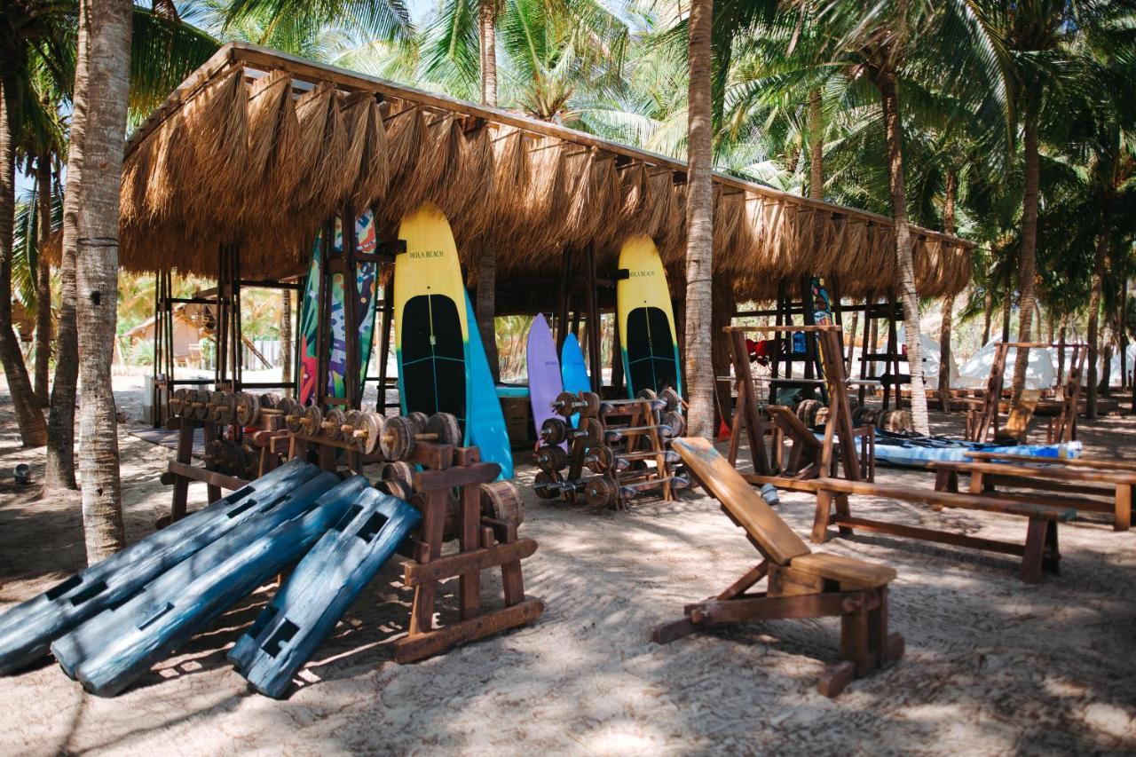 Hola Beach - Beach Club & Eco Glamping Resort Kê Gà Exterior foto